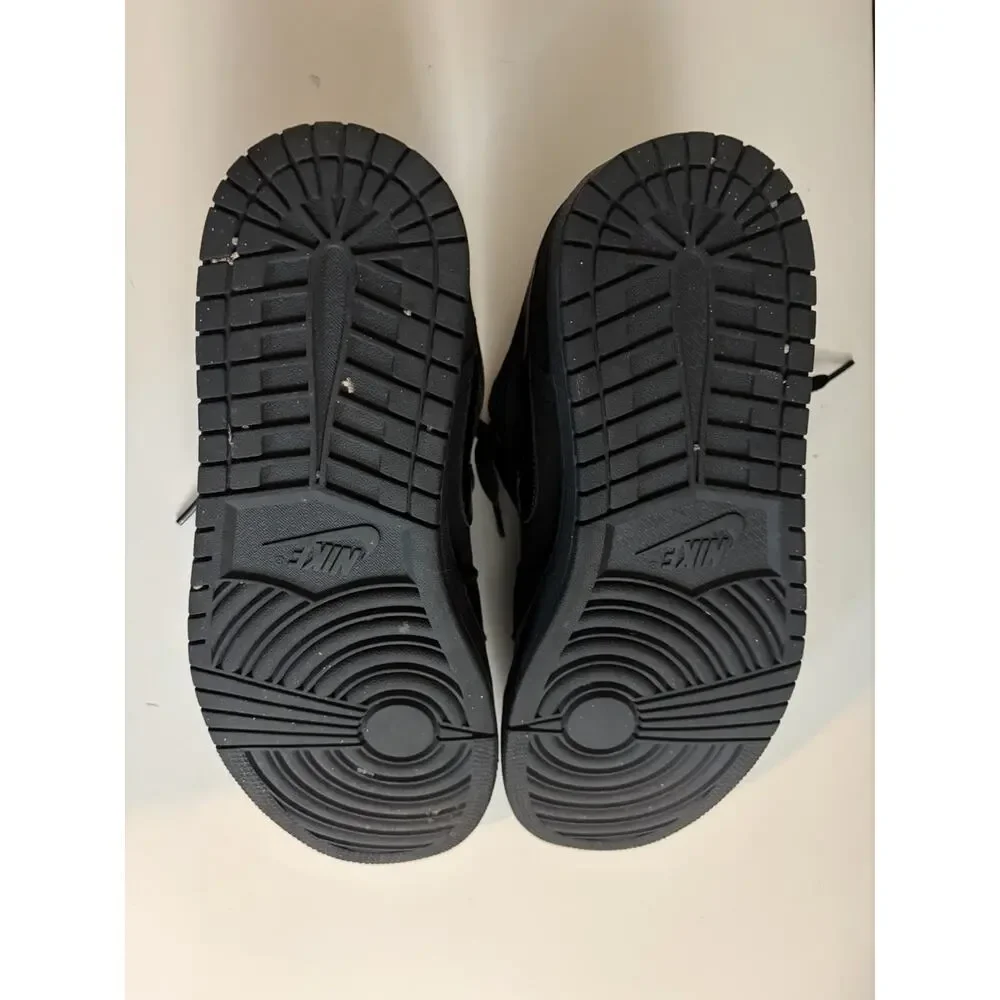 Nike Air Jordan 1 Low Triple Black Sneaker Mens 2019 553558-056 (0022) No Box